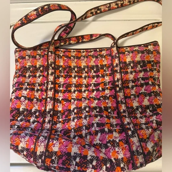 Vera Bradley Houndstooth Tweed Tote - Picture 2 of 3